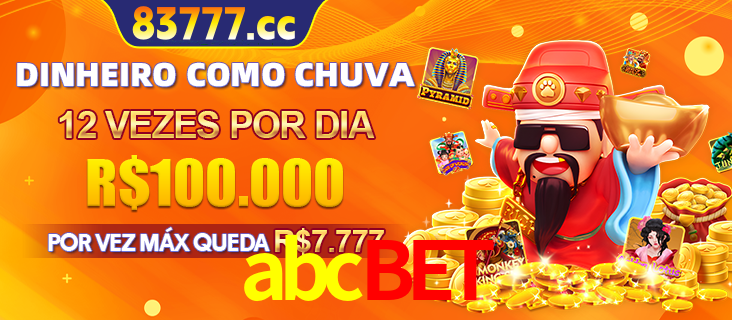 Banner do programa de recompensas Recomende para amigos do abcbet, detalhando os bônus por convidar amigos, com prêmios que chegam a R$288.888.
