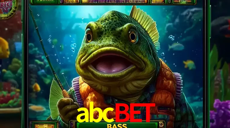 Personagem de peixe pescador do popular jogo de slot com tema de pescaria, uma das emocionantes opções de caça-níqueis para jogar e ganhar no cassino abcbet.